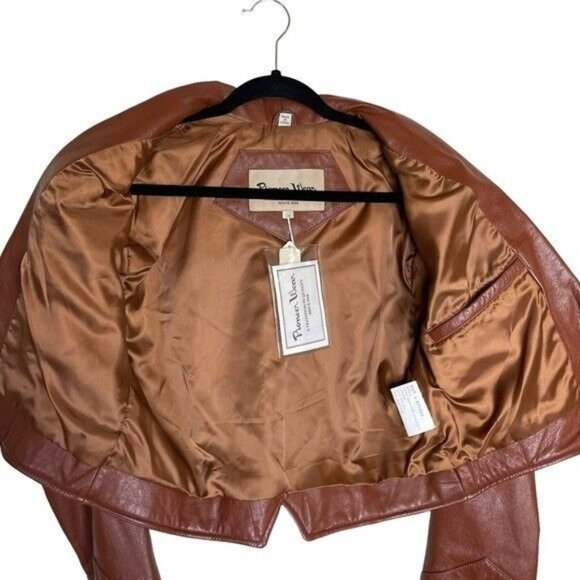 Vintage Pioneer Wear Women’s Western genuine leather jacket size Medium - Picture 5 of 12